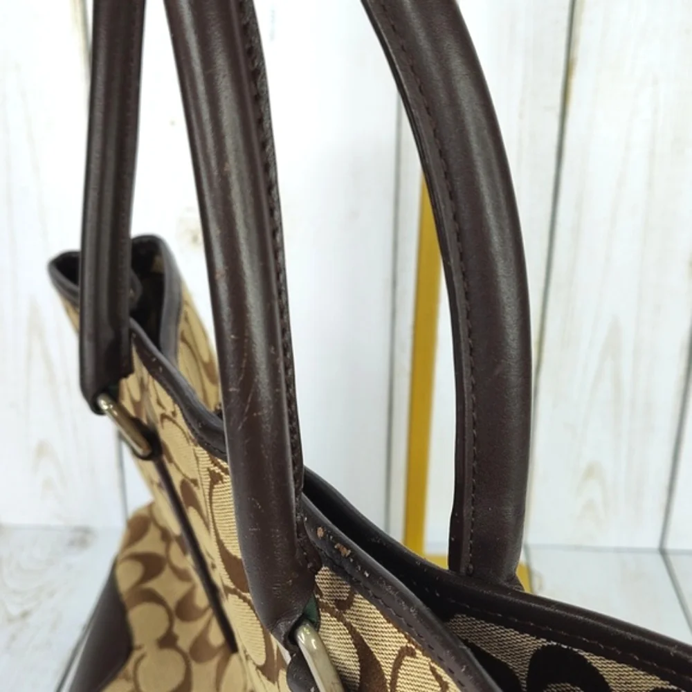 Coach Vintage Monogram Tote Bag